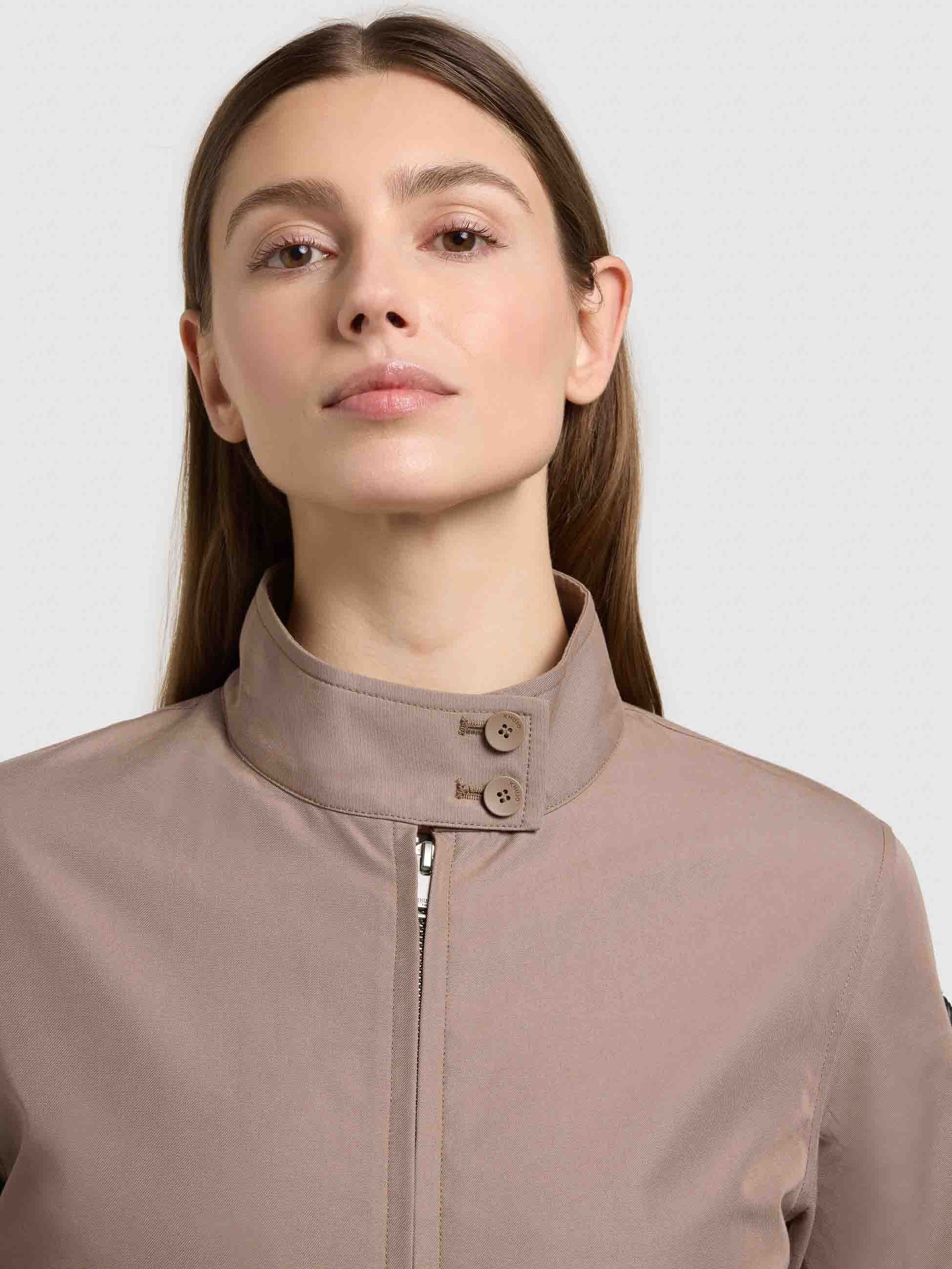 khujo-liesel-jacke-latte-brown-damen-blouson-sommerjacke-clean-design image 7