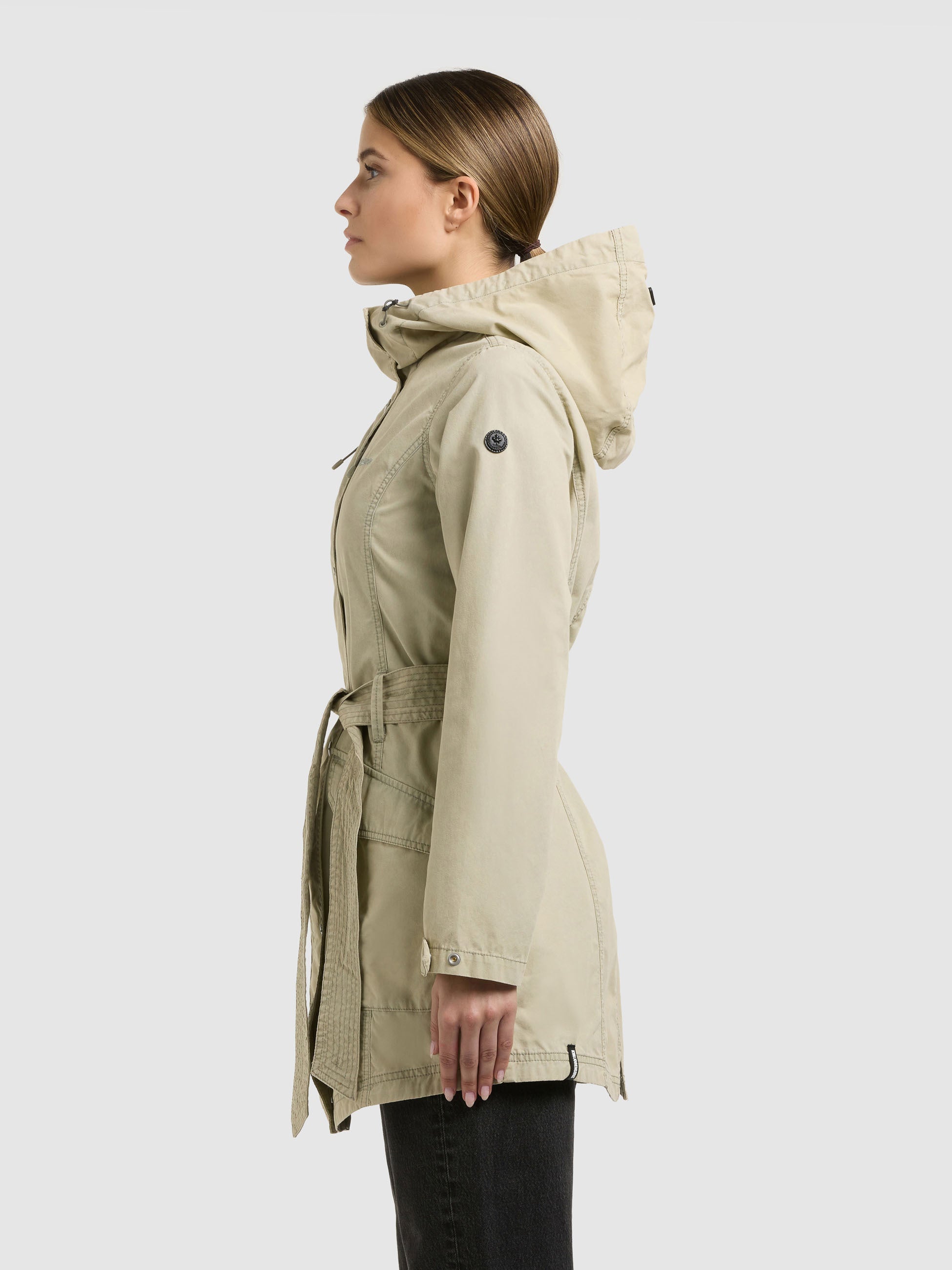 khujo-prea-damen-jacke-sommerparka-cloud-green image 5