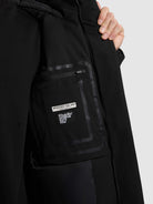 khujo-coat-hiro-black-kurzer-damen-mantel-mit-gro-er-kapuze image 8