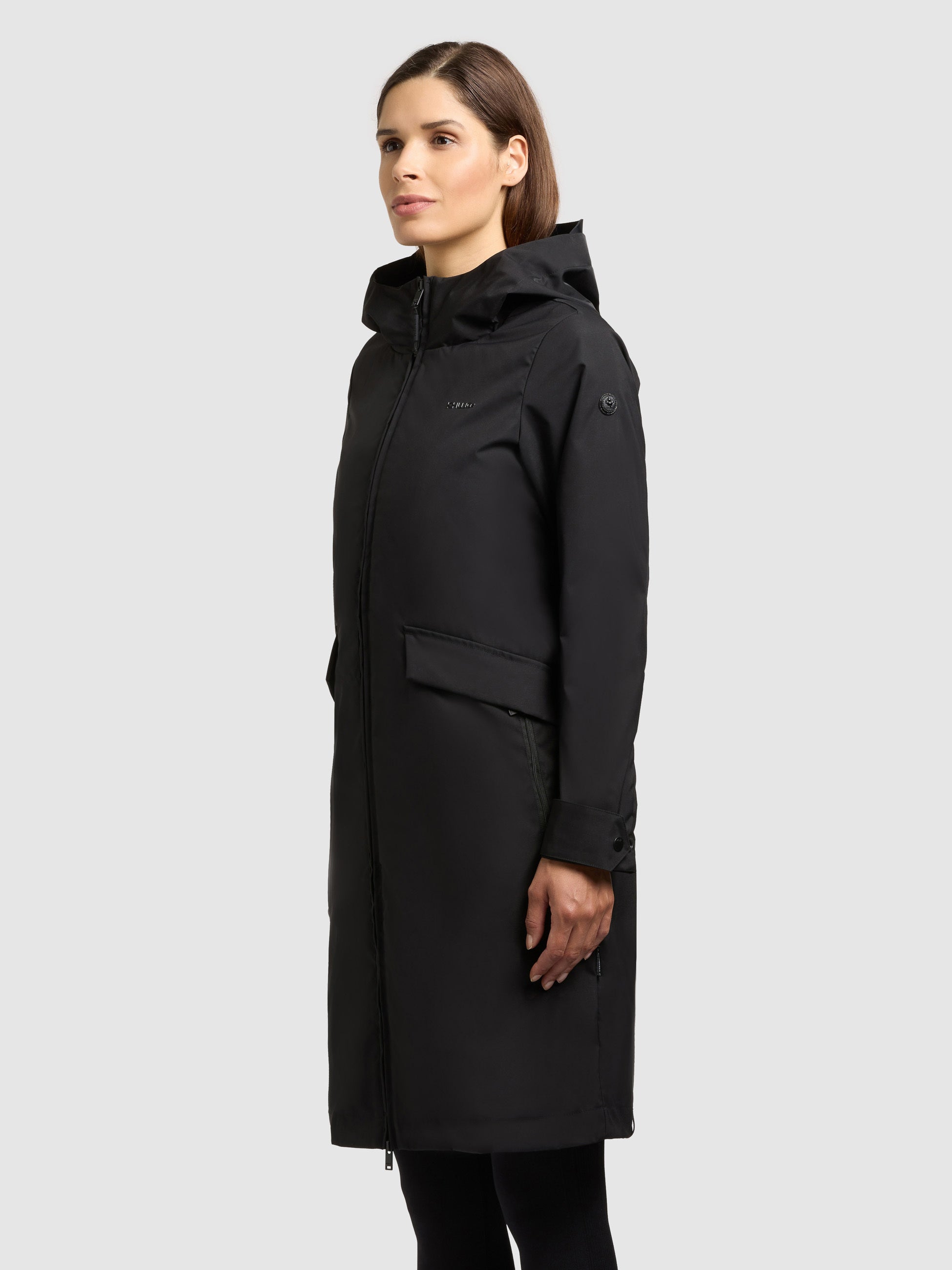 khujo-femke2-damen-parka-black-slim-fit-regenparka-mit-kapuze image 4