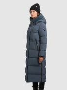 khujo-coat-velia-dim-blue-warm-wattierter-damen-wintermantel image 5