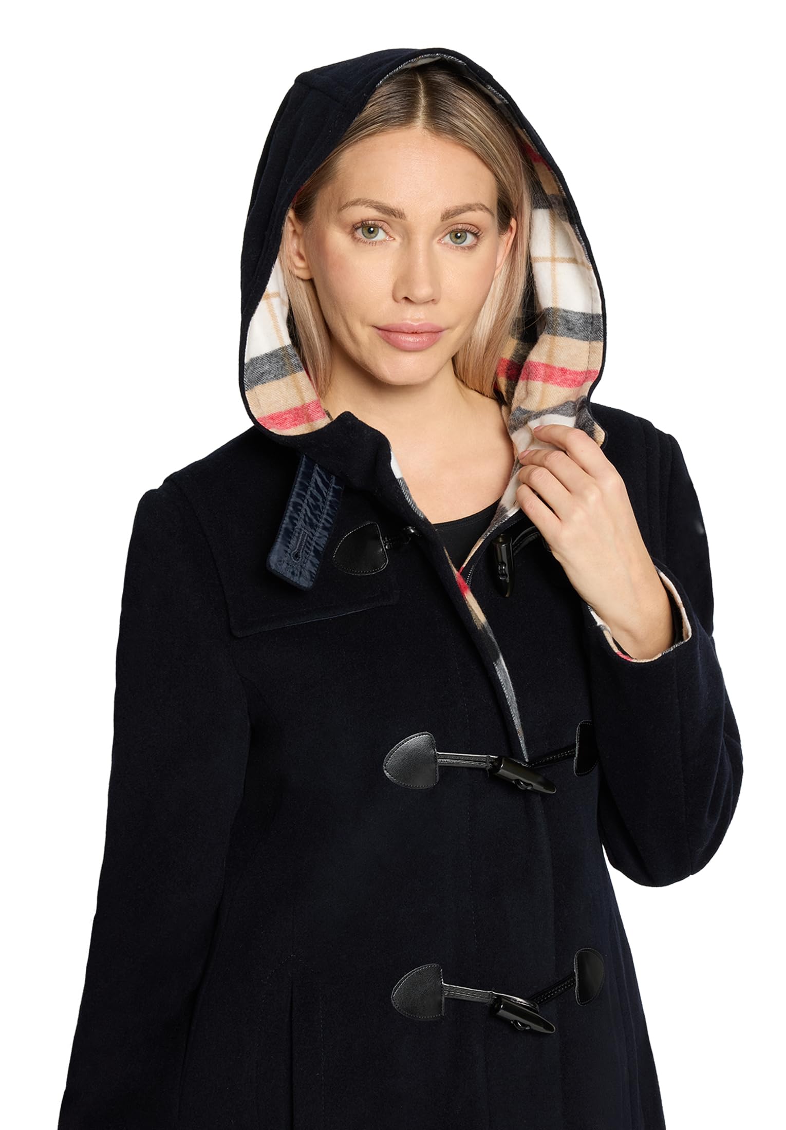 gil-bret-monaco-damen-dufflecoat-mit-kapuze-wollmischung image 3