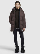 khujo-jacke-tanare2-dunkelbraun-warm-wattierte-winter-steppjacke-damen image 6