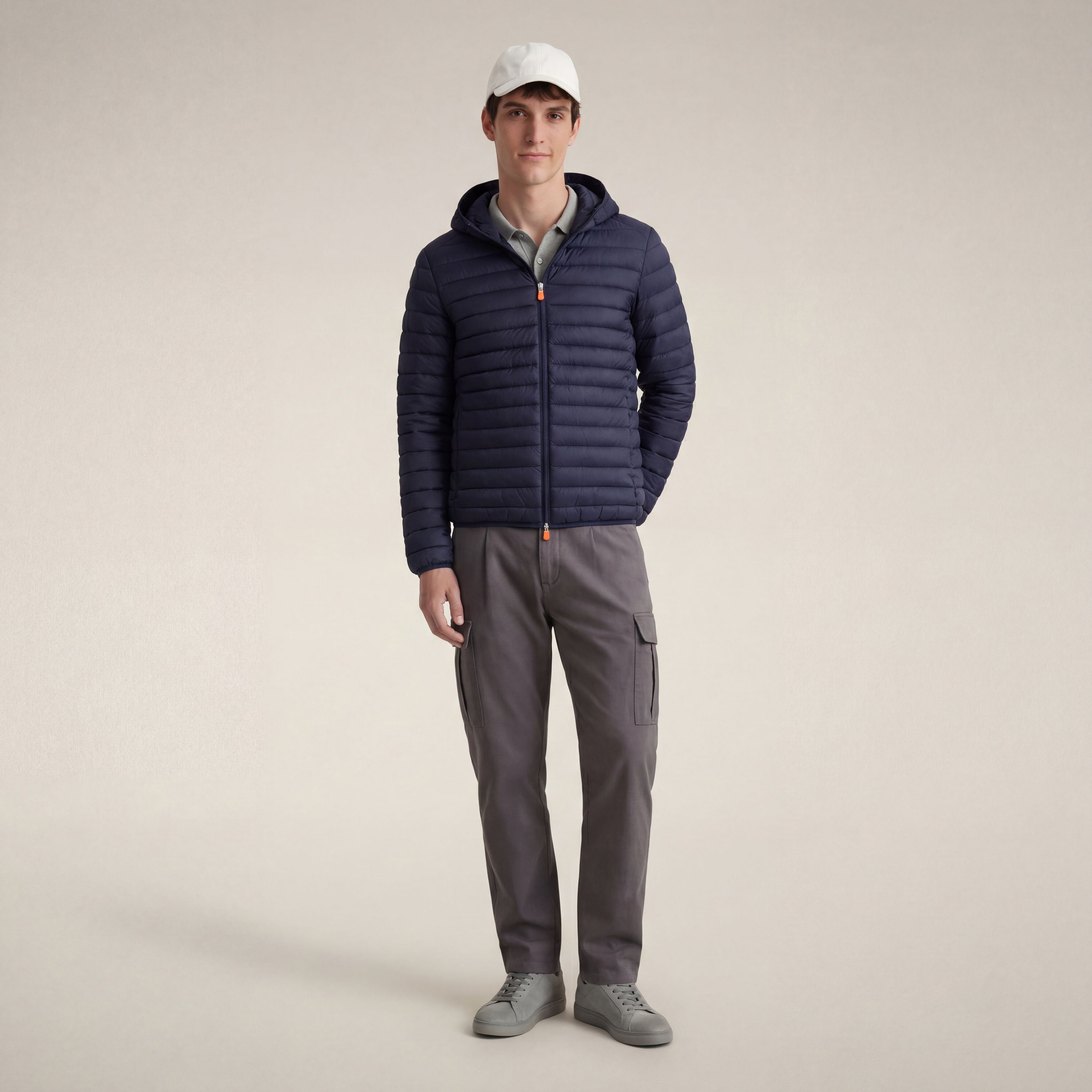 save-the-duck-donald-herren-daunenjacke-mit-kapuze-navy image 1