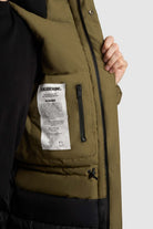khujo-coat-figaro-scrub-green-wetterfester-parka-loose-fit image 8