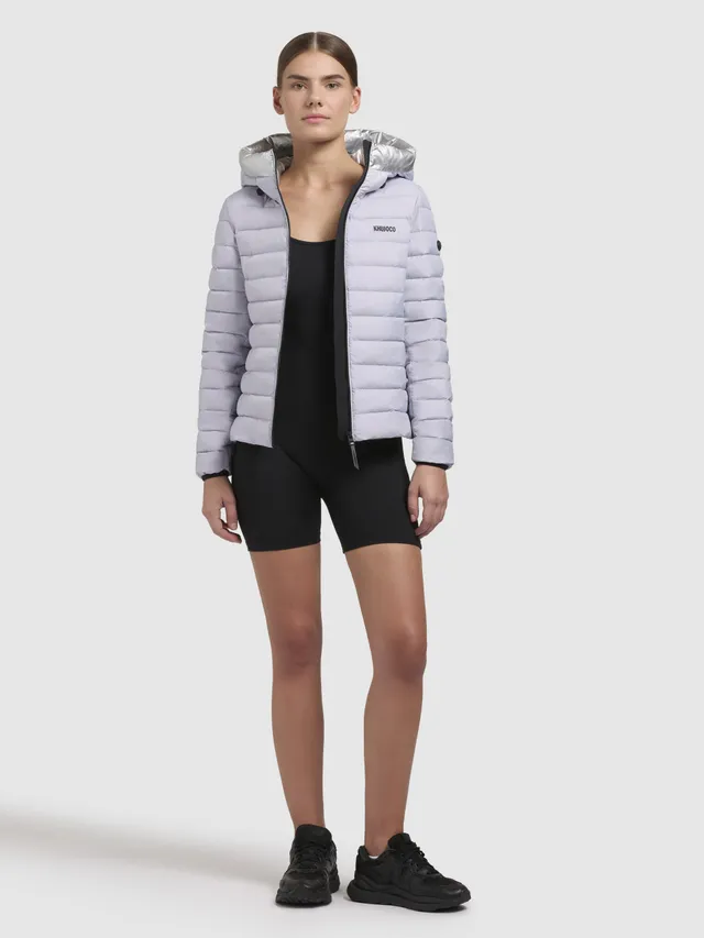 khujo-jacke-vroni-blasslila-h-ftlange-steppjacke-mit-kapuze-f-r-damen image 1