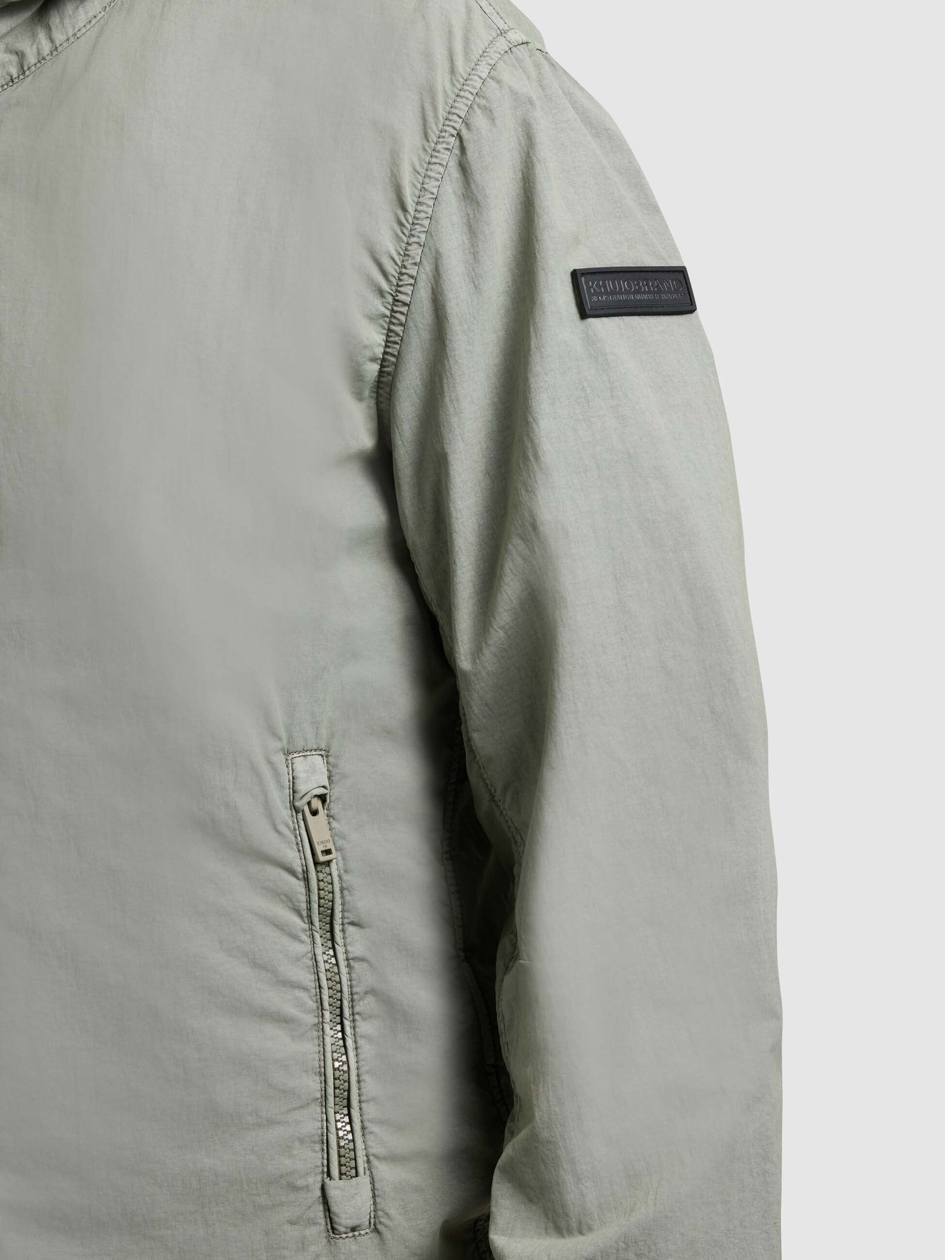 khujo-jacke-derf-cloud-green-blousonjacke-mit-kapuze-garment-dye image 8