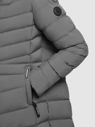 khujo-tuhani4-damen-jacke-grau-superleichte-steppjacke image 8