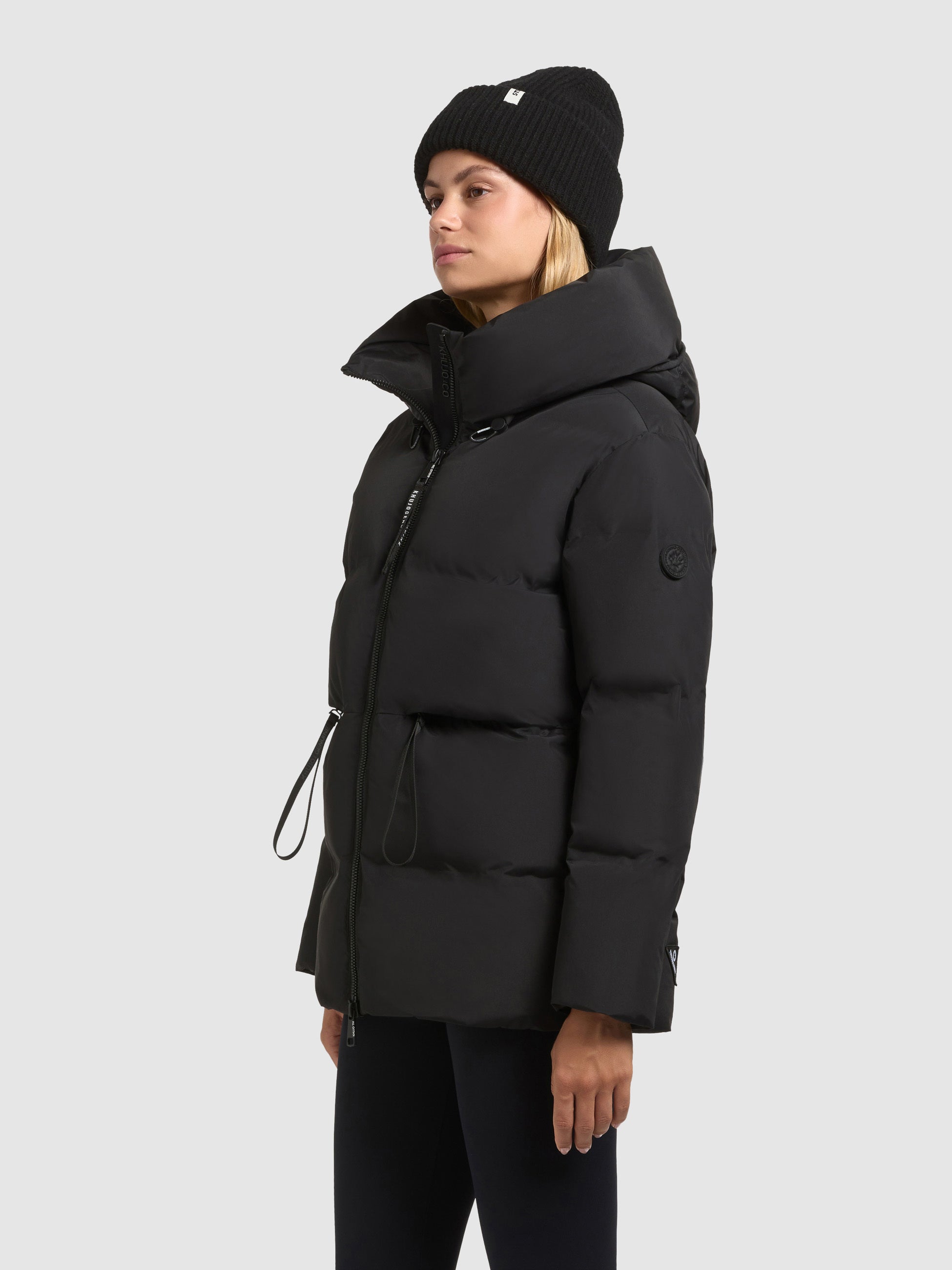 khujo-ellis-damen-steppjacke-black image 5