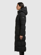 khujo-coat-soria-black-damen-wintermantel-slim-fit-knielang image 5