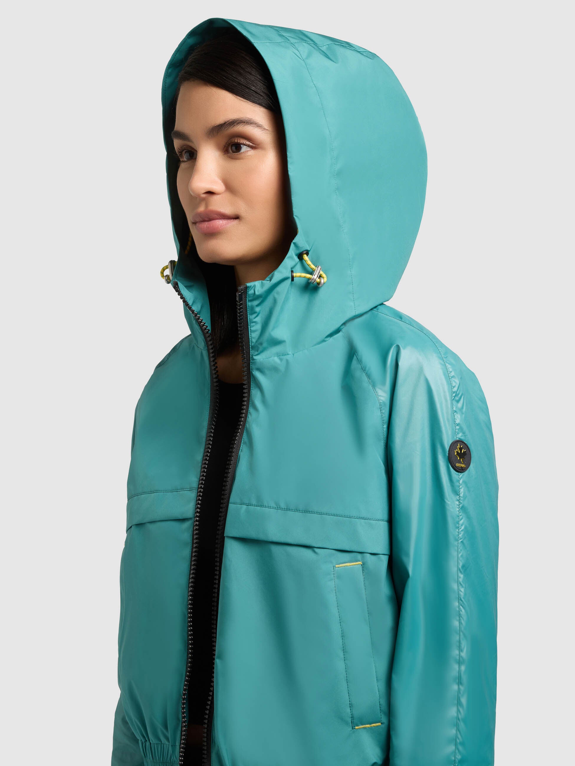 khujo-jacke-gina-north-sea-teal-windbreaker-damen image 8