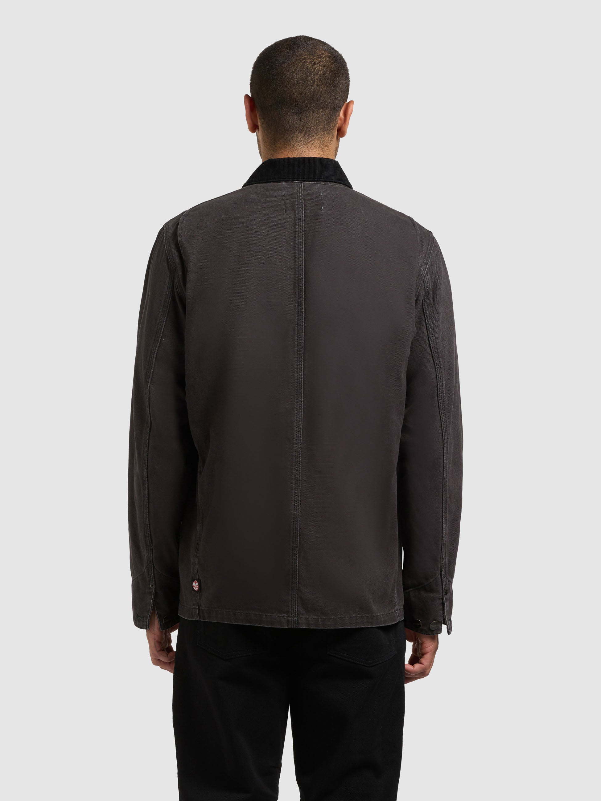 khujo-nuhh-damen-jacke-black-workwear-baumwoll-canvas image 3