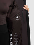 khujo-jacket-drown-matt-moody-plum-wattierte-winterjacke-loose-fit image 8