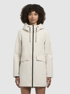 khujo-jacket-yoni-natural-white-wasserabweisende-regenjacke-sommerjacke image 4