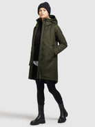 khujo-mantel-laria-damen-parka-dunkelgr-n-regular-fit image 5