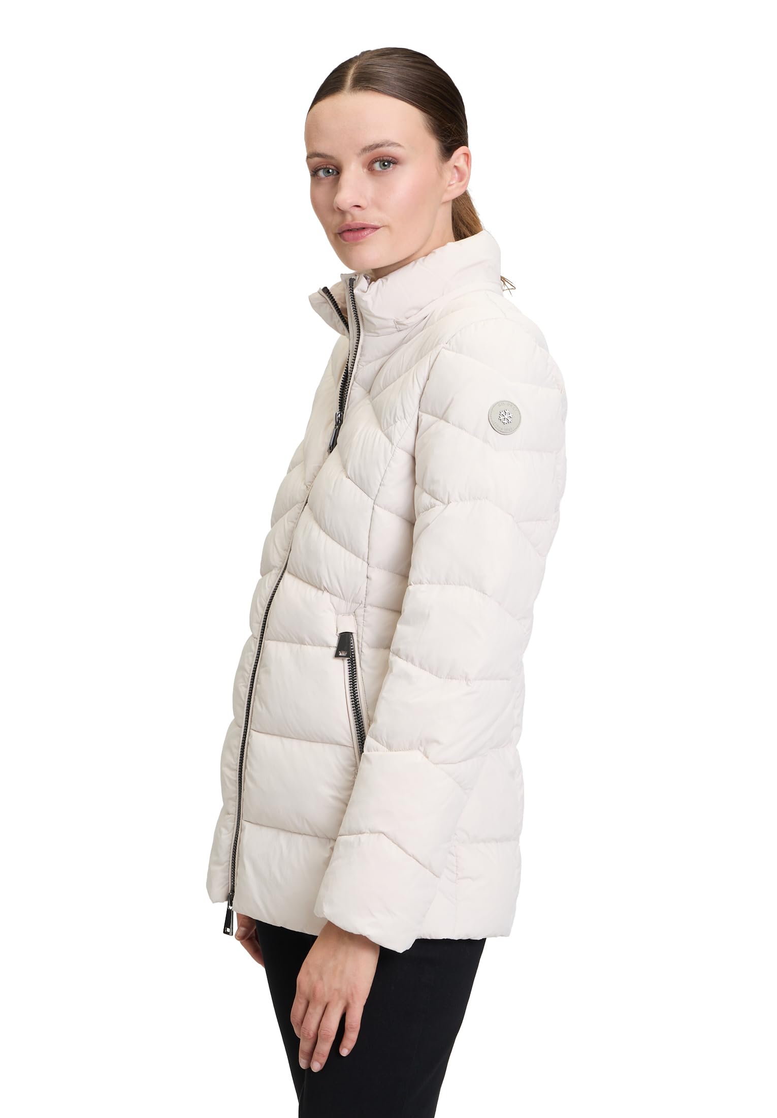 gil-bret-damen-svea-jacke-matte-nylon-steppjacke-mit-ripsband image 2