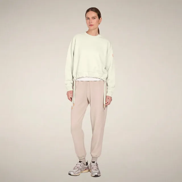 save-the-duck-akemi-damen-sweatshirt-rundhals-bianco-nuvola image 1