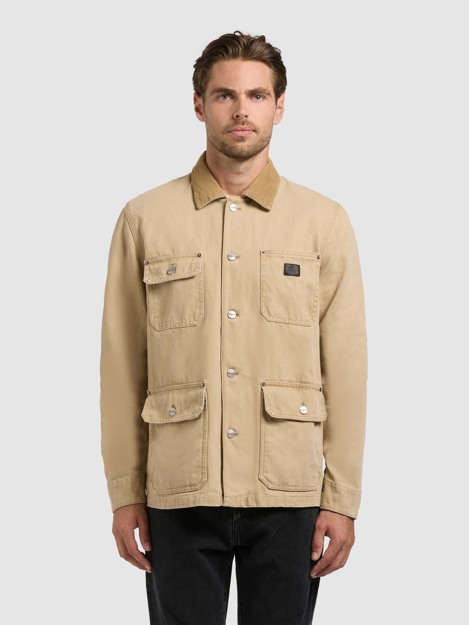 khujo-jacke-nuhh-beige-fieldjacket image 4