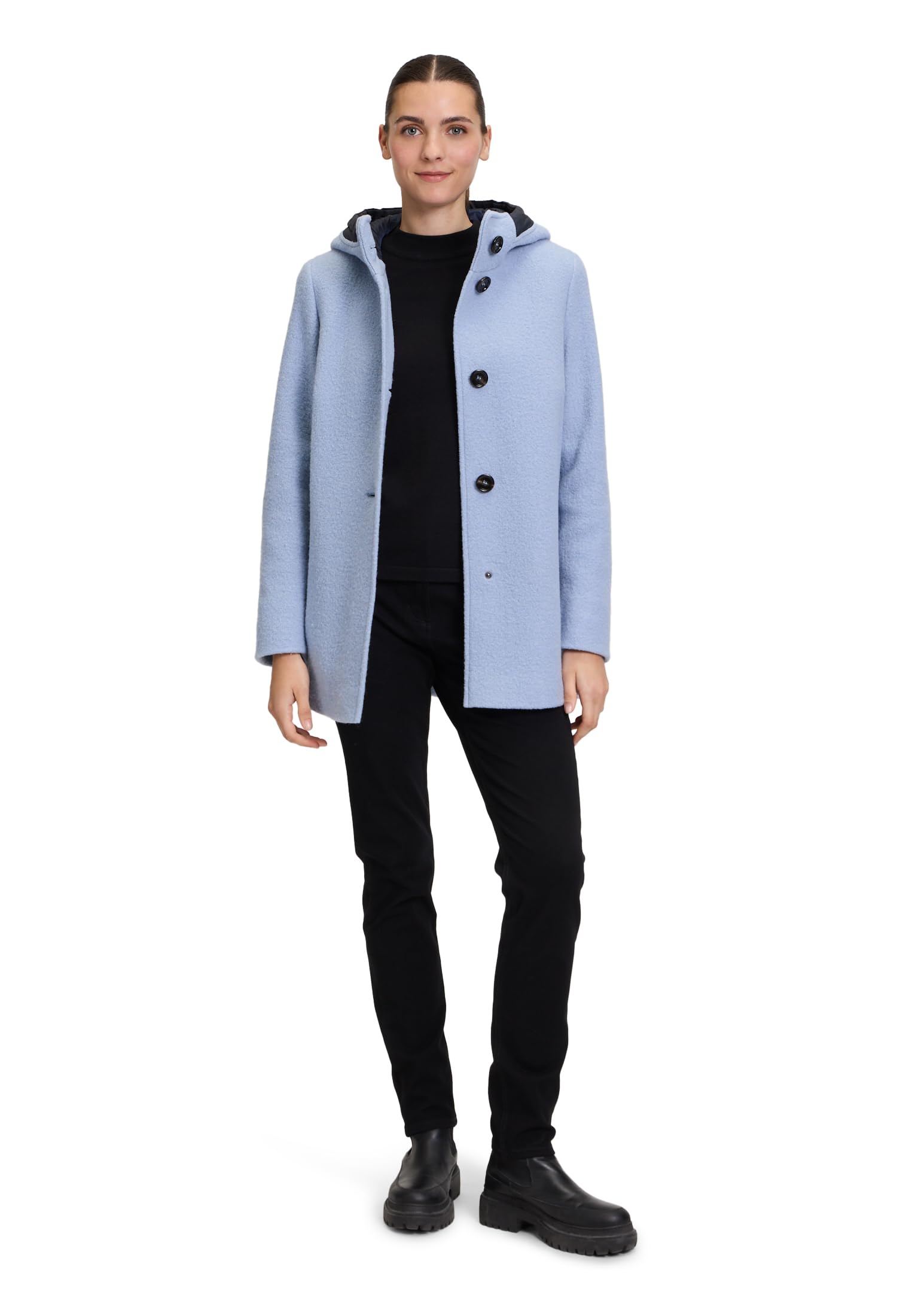 gil-bret-damen-wolljacke-mit-kapuze-100-schurwolle-klassischer-mantel image 4