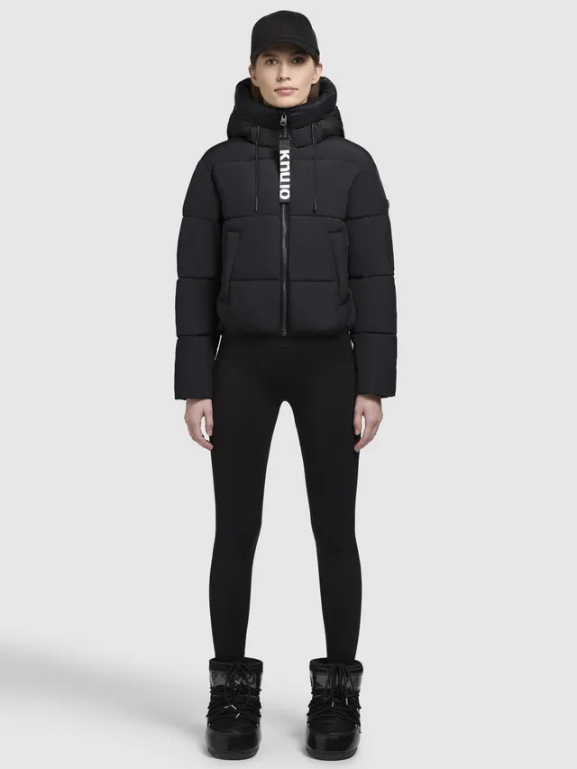 khujo-elida-damen-steppjacke-schwarz-loose-fit image 1