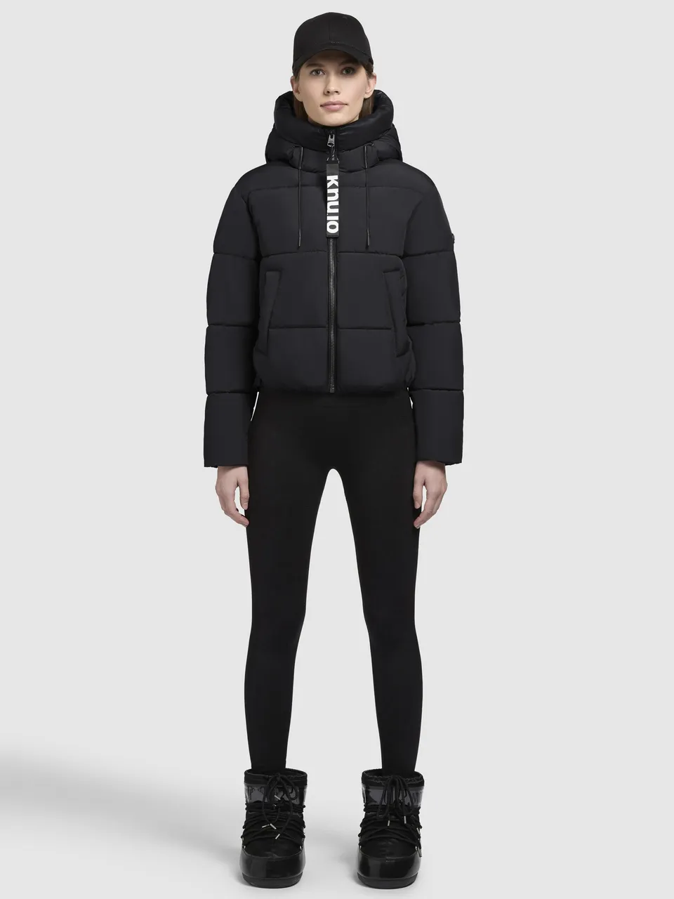 khujo-elida-damen-steppjacke-schwarz-loose-fit image 1