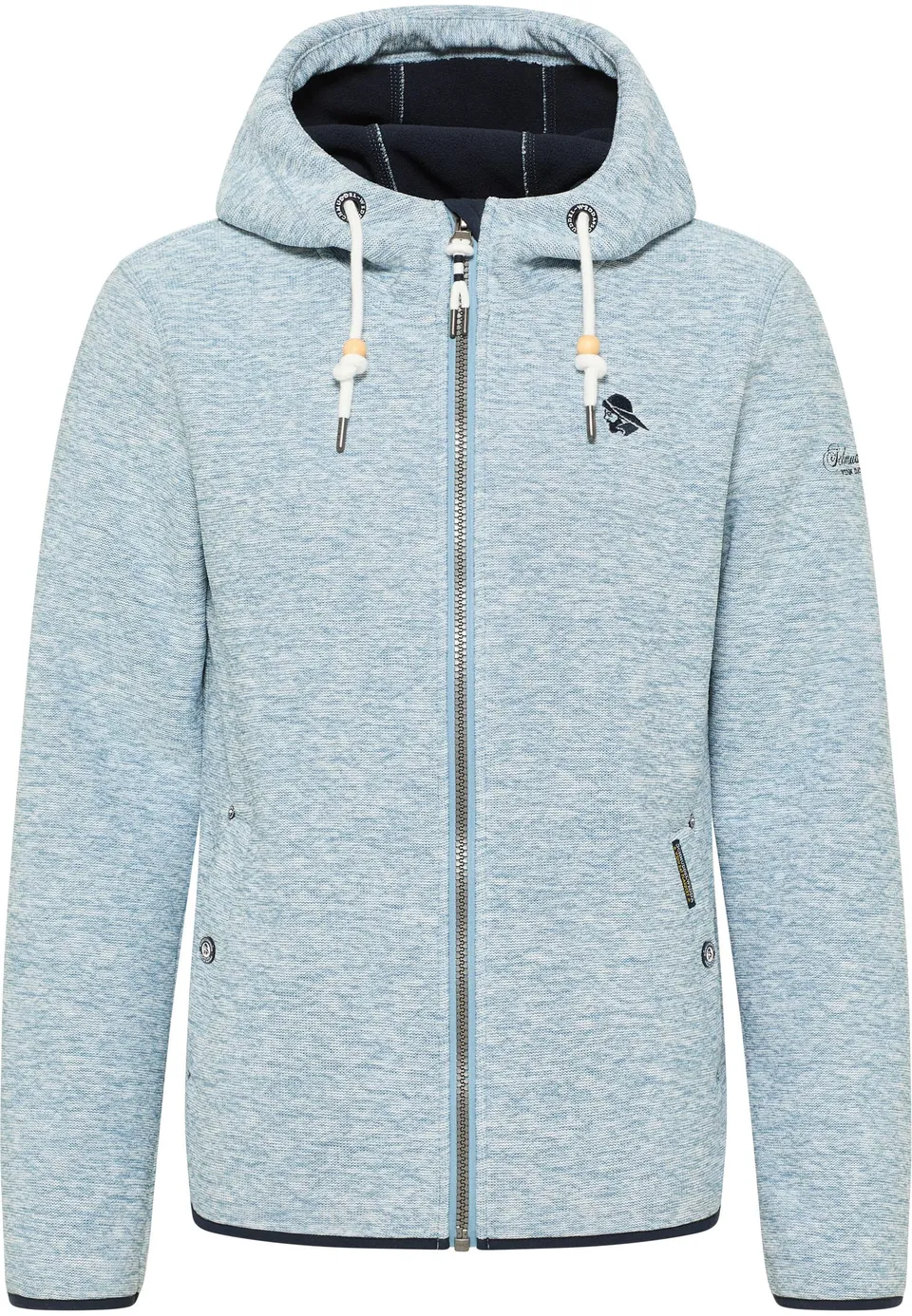 schmuddelwedda-herren-strickfleeceblouson-warme-fleecejacke image 1