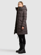 khujo-arlene-damen-steppmantel-moody-plum image 2